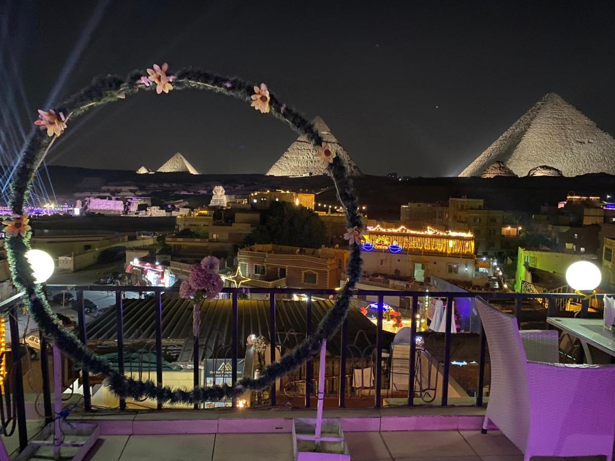 Golden Pyramids View Guest House Kafret el-Gabal Kültér fotó